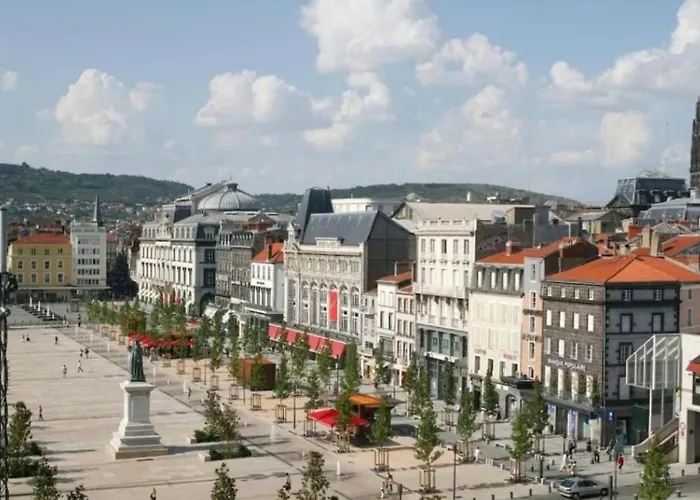 Apartament Climatise Place De Jaude Garage Balcon Tv Wifi *