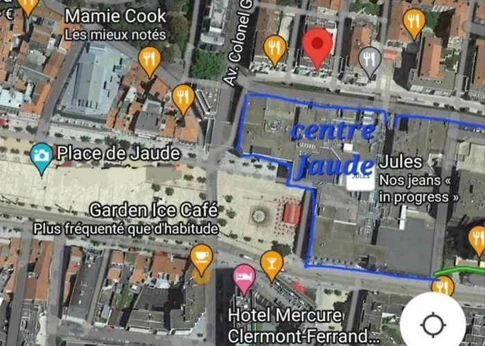 Climatise Place De Jaude Garage Balcon Tv Wifi